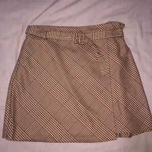 Plaid skirt